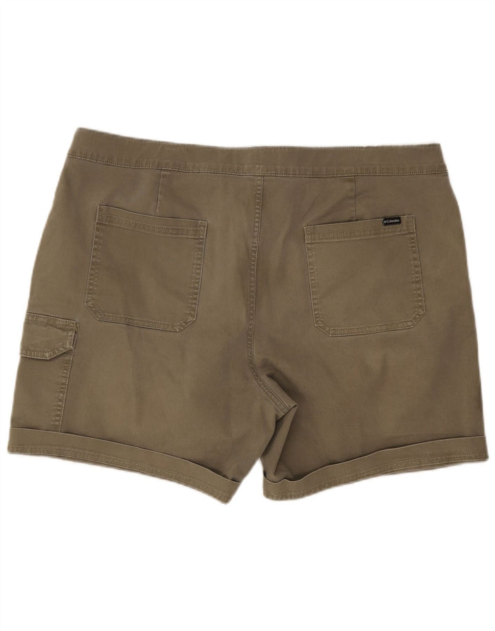 Мужские шорты-карго Columbia Active W38 XL, хлопок цвета хаки