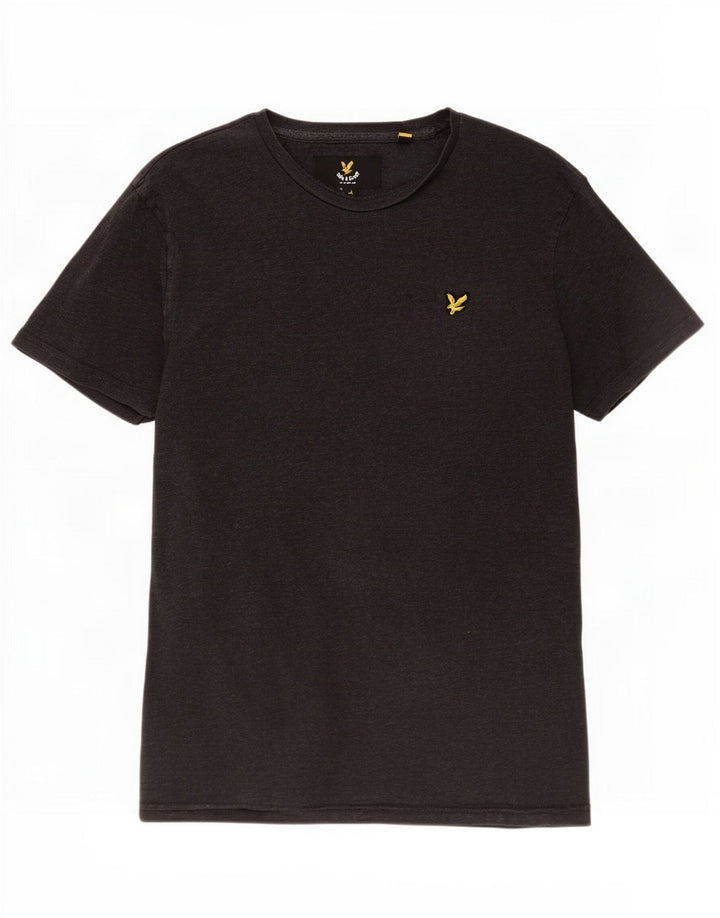 Мужская футболка Lyle & Scott, большой серый хлопок