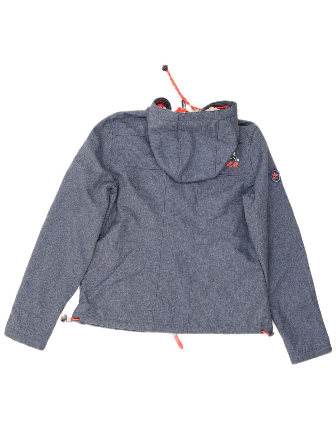 Женская ветровка с капюшоном Superdry The Windtrekker UK 14, средний синий