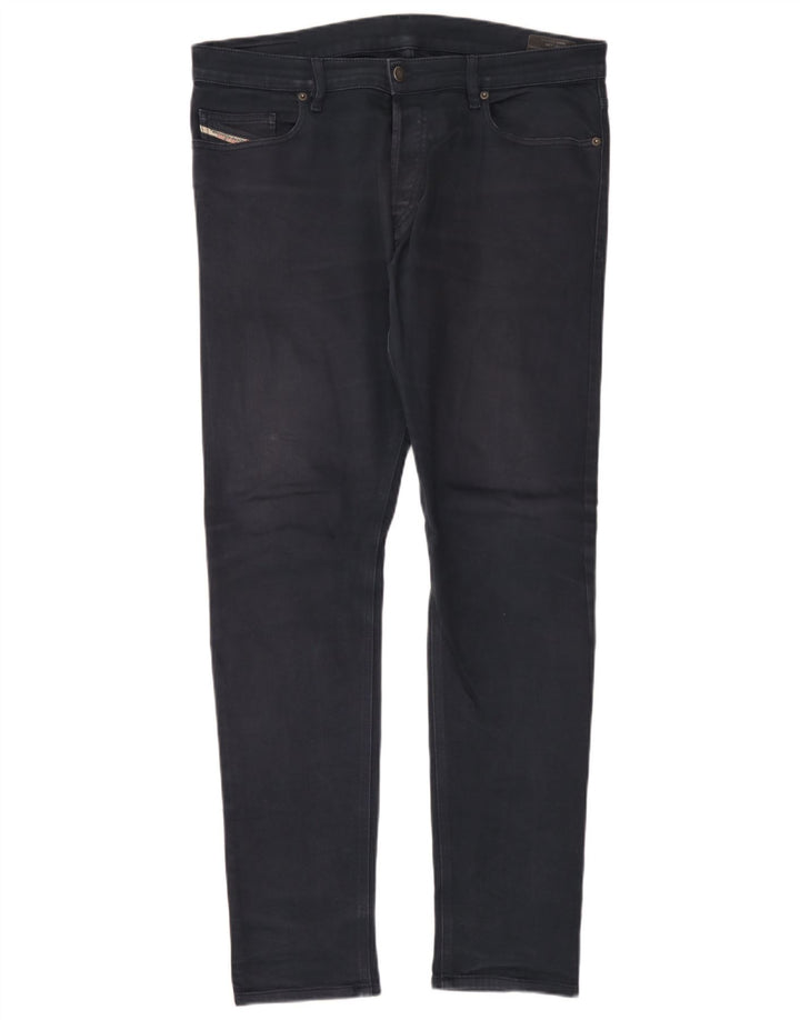 Мужские джинсы Diesel D-Lustre Slim W34 L34, темно-синий, хлопок