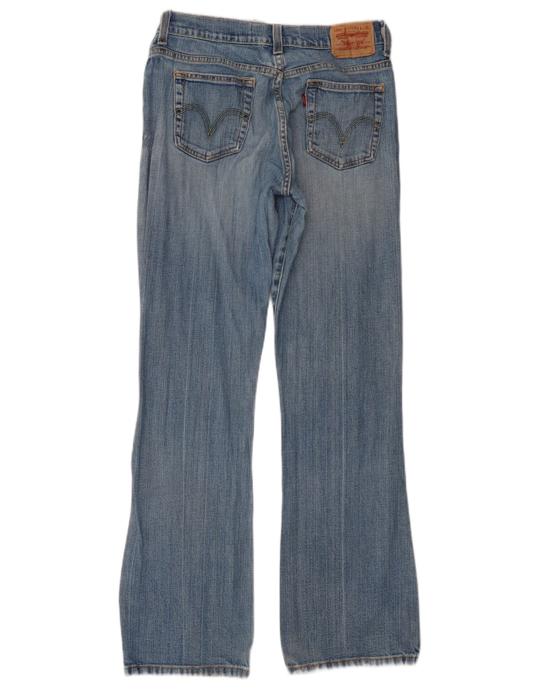 Женские джинсы Levi's 515 Bootcut США 4, маленькие W28 L30, синие, хлопок