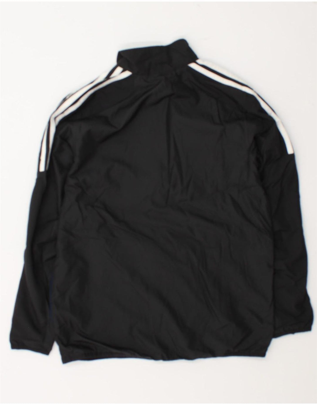 Спортивный костюм Adidas для мальчиков с графическим рисунком, верхняя куртка 13-14 лет, черный полиэстер