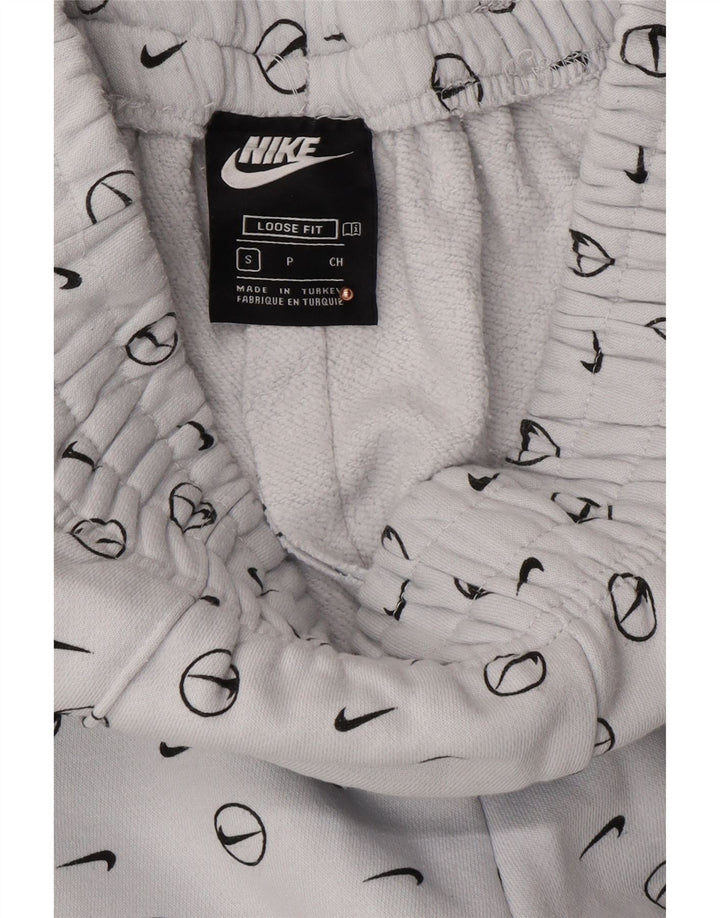 Мужские спортивные брюки свободного покроя NIKE с графическим рисунком, джоггеры, маленькие синие хлопковые брюки