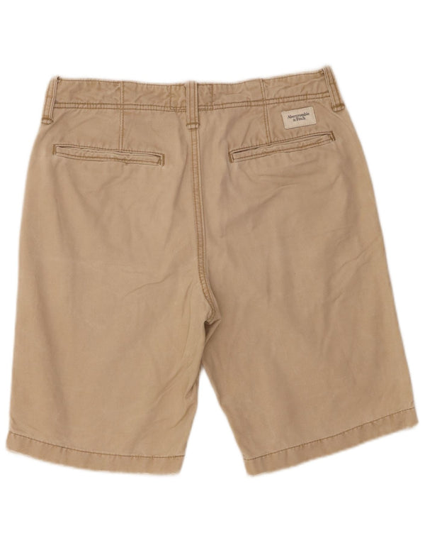 Мужские шорты чинос Abercrombie & Fitch W31, средний, бежевый, хлопок