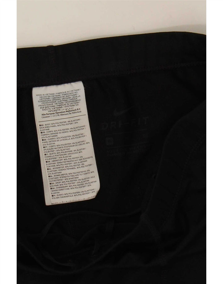 Женские леггинсы Nike Dri Fit UK 18 XL, черный полиэстер