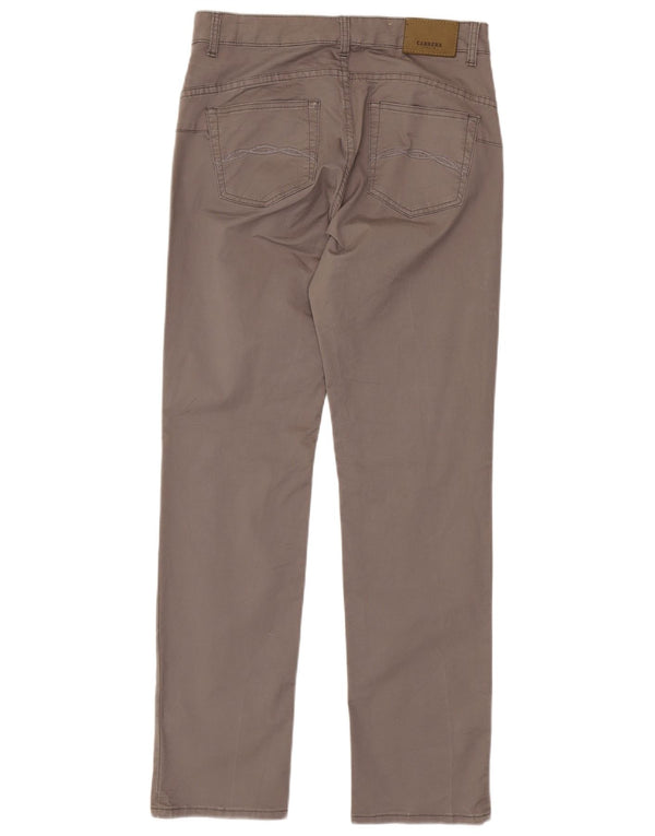 Carrera Mens 753 Slim Casual Брюки IT 48 Medium W33 L33 Серый хлопок