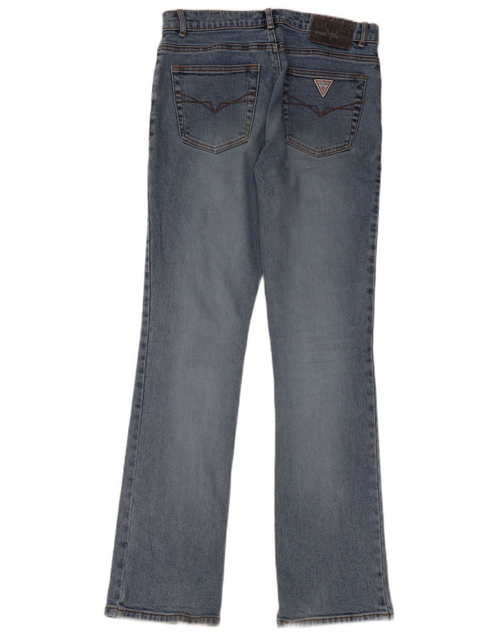 GUESS Женские джинсы Bootcut W28 L32 Синие, хлопок