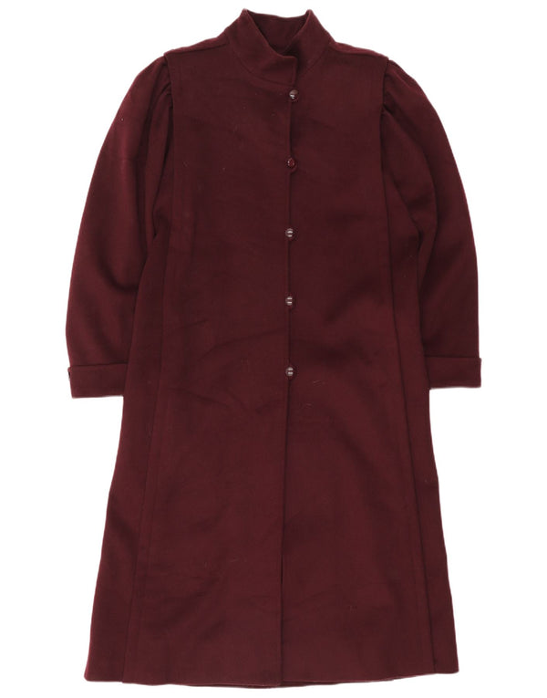 Женское пальто Ungaro UK 12, средний бордовый