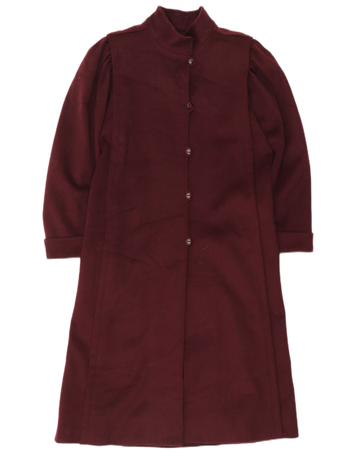 Женское пальто Ungaro UK 12, средний бордовый