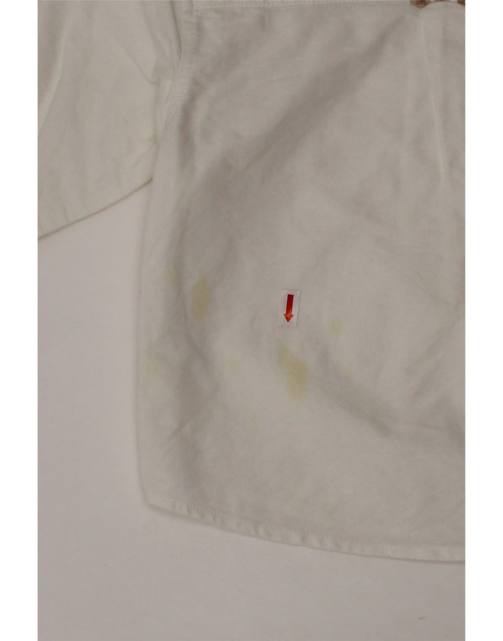 Рубашка BURBERRY для маленьких мальчиков 18-24 месяцев, белый хлопок