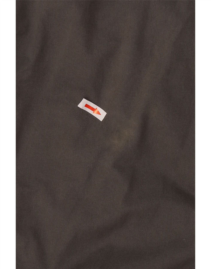 Мужская рубашка Eddie Bauer 2XL серая, хлопок