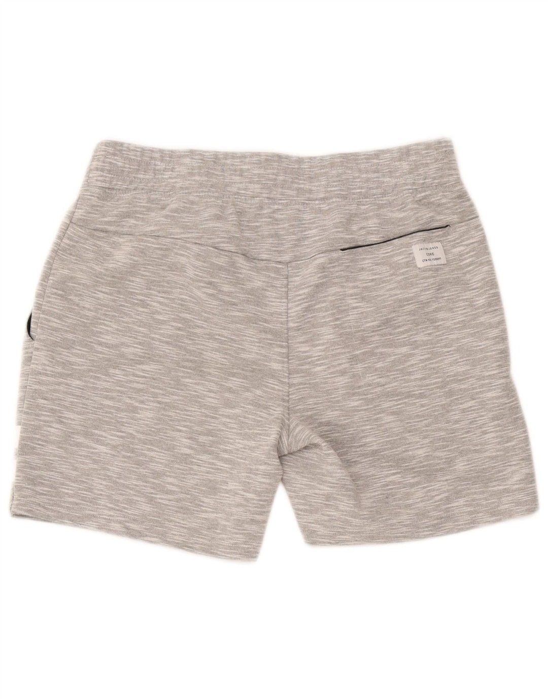 Мужские спортивные шорты Jack & Jones из хлопка среднего серого цвета с крапинками