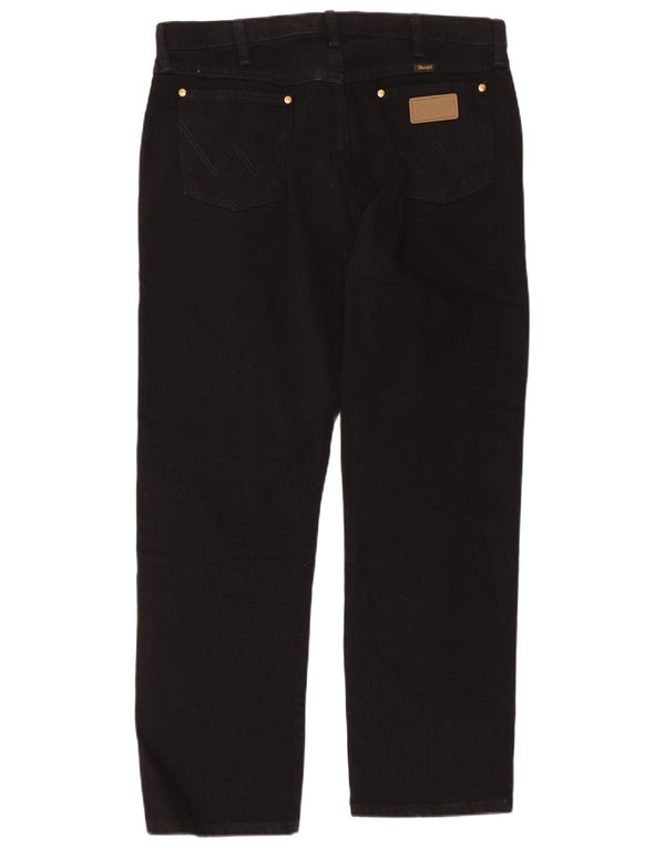 Джинсы мужские прямые Wrangler W36 L30 черные