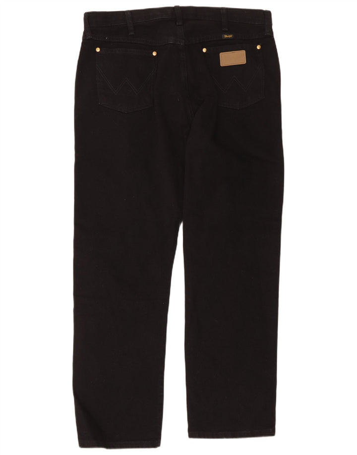 Джинсы мужские прямые Wrangler W36 L30 черные