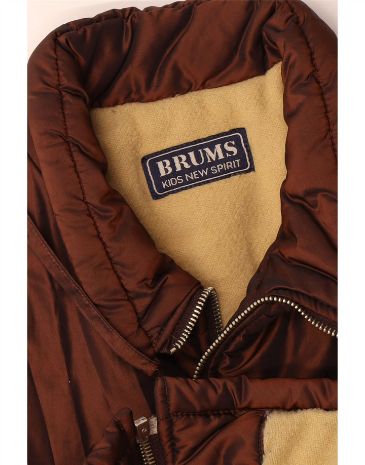 Женская стеганая куртка Brums IT 42 Medium Brown Полиамид
