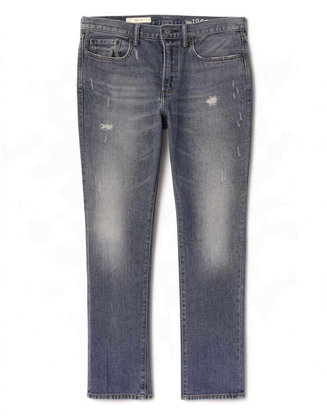 Мужские узкие джинсы Gap W32 L32 синие, хлопок