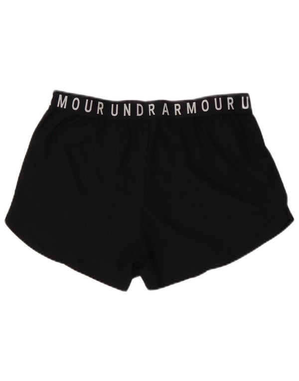 Женские спортивные шорты с графическим рисунком UNDER ARMOR UK 14, большие черные