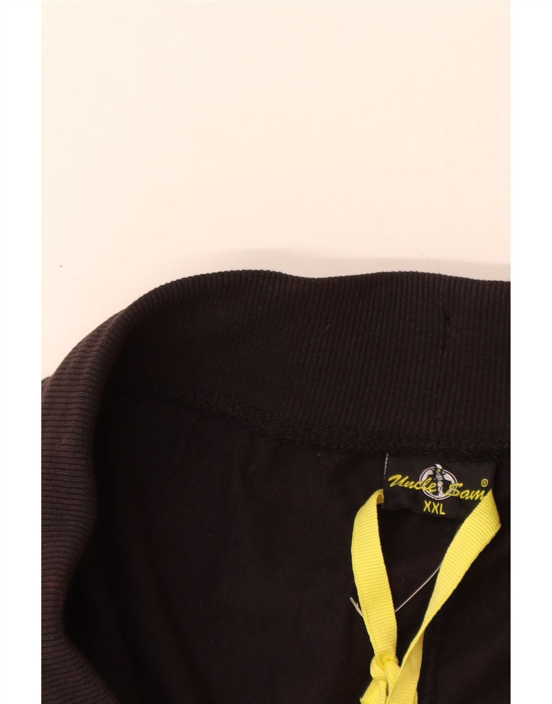 Мужские спортивные брюки с рисунком Uncle Sam, 2XL, черный хлопок