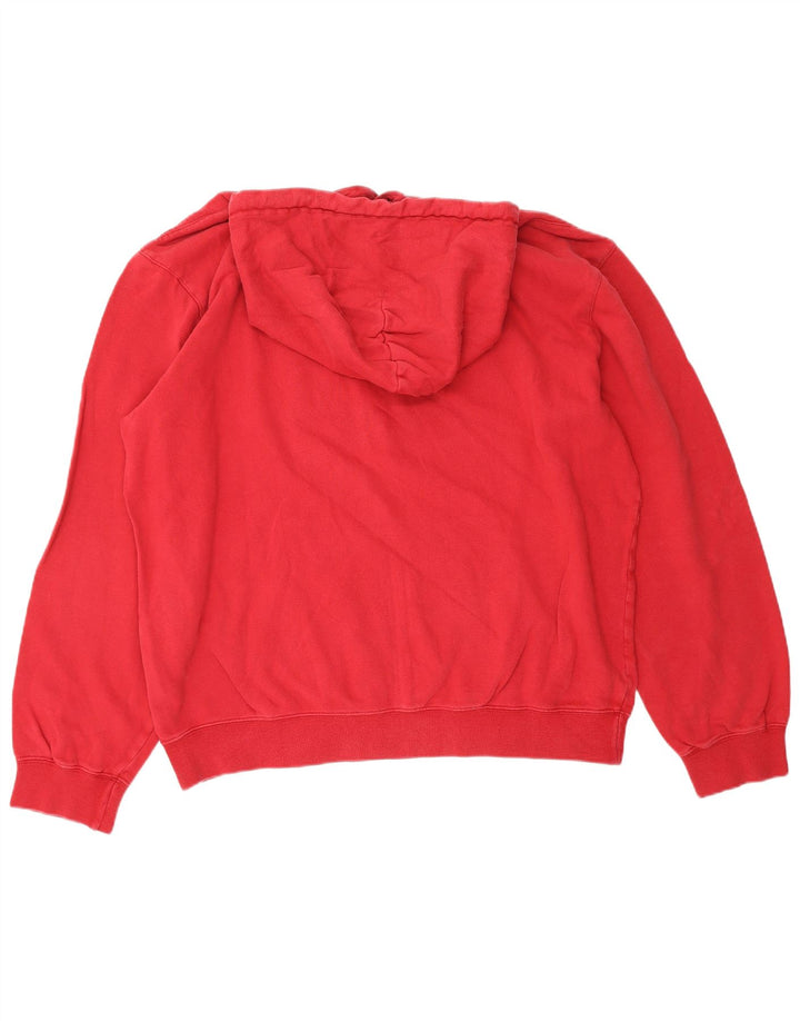 Мужской джемпер с капюшоном CHAMPION с рисунком XL, красный хлопок