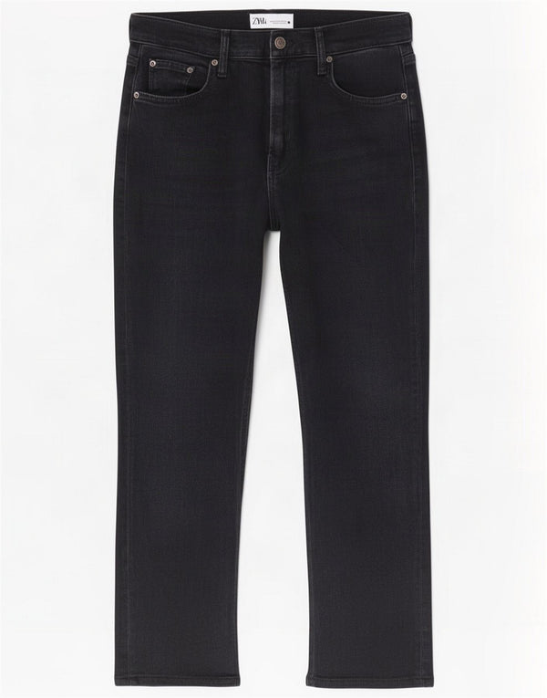 Zara Женские прямые джинсы EU 40 Medium W30 L26 Темно-синий