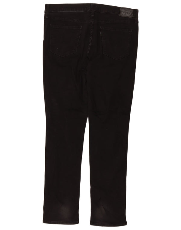 Женские джинсы Levi's 312 Shaping Slim W32 L30, черный хлопок
