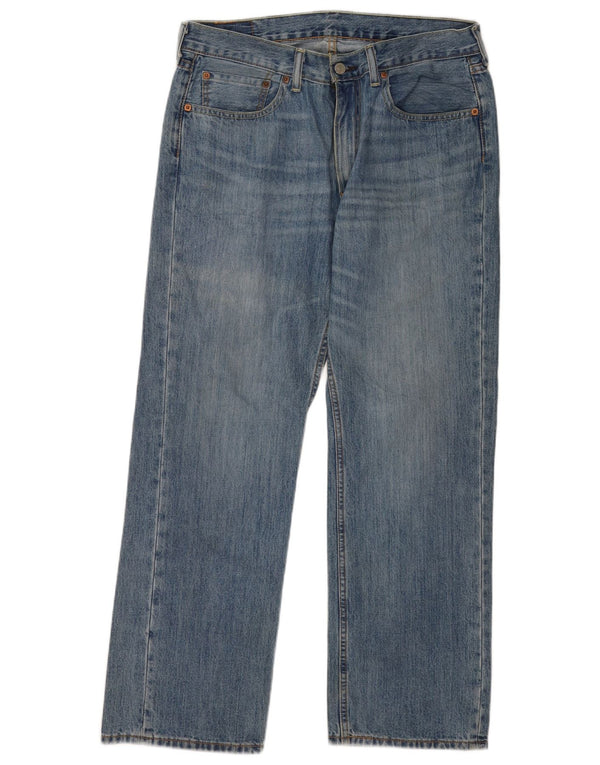 Мужские прямые джинсы свободного кроя Levi's 559 W34 L30, синий хлопок