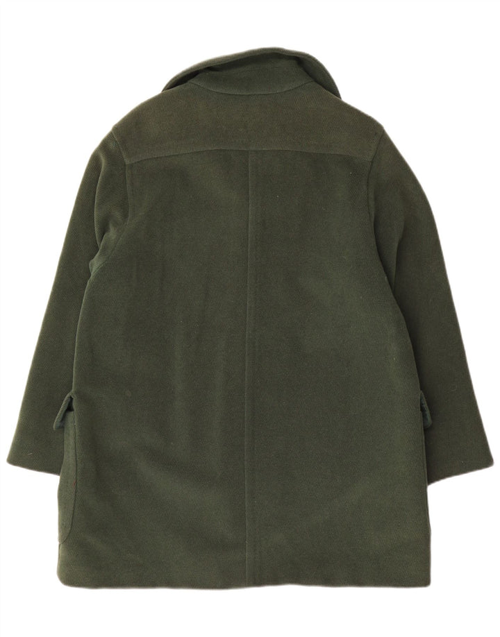 Женское пальто оверсайз Max Mara UK 10, маленькое зеленое шерсть