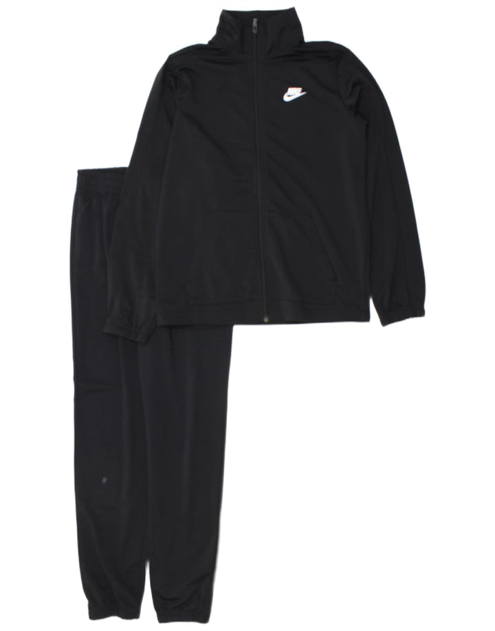Полный спортивный костюм Nike для мальчиков с графикой, 13–14 лет, XL, черный полиэстер