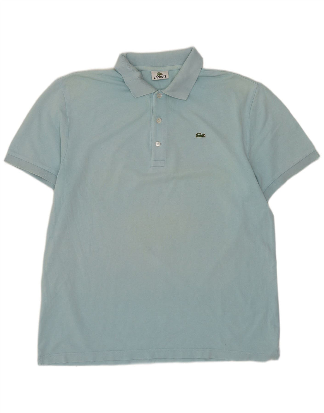 Мужская рубашка-поло Lacoste, размер 7 2XL, синяя