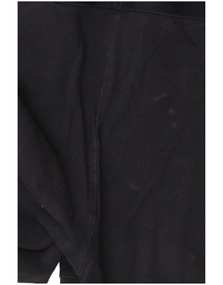 Женские леггинсы Adidas Regular Fit UK 12/14, средний черный хлопок, черный