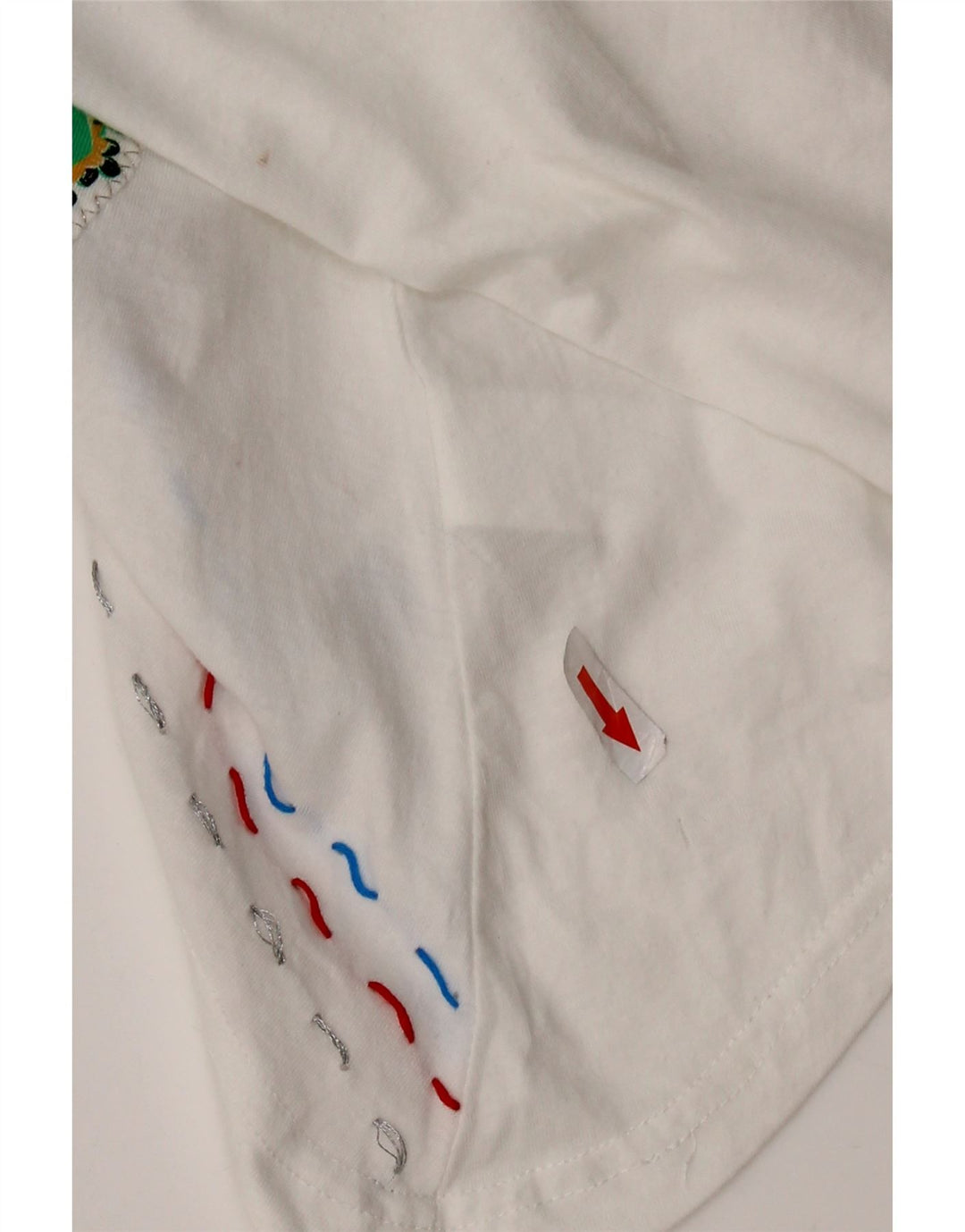 DESIGUAL Женская асимметричная туника с графическим рисунком UK 18 XL Разноцветный цветочный принт