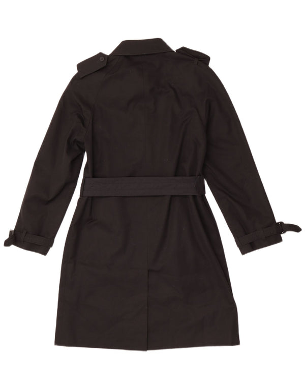 Женский тренч Aquascutum UK 6 XS, черный хлопок