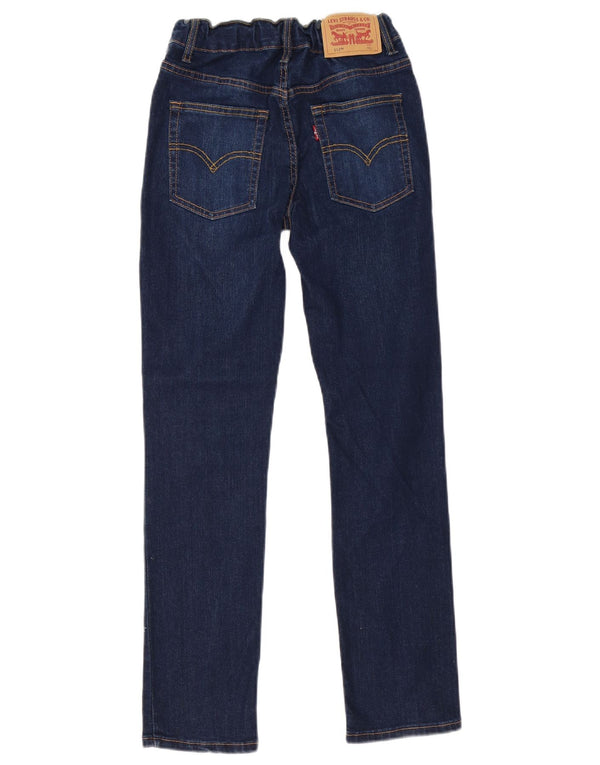 Джинсы Levi's Boys 512 Slim зауженные 11-12 лет W26 L27 Темно-синие