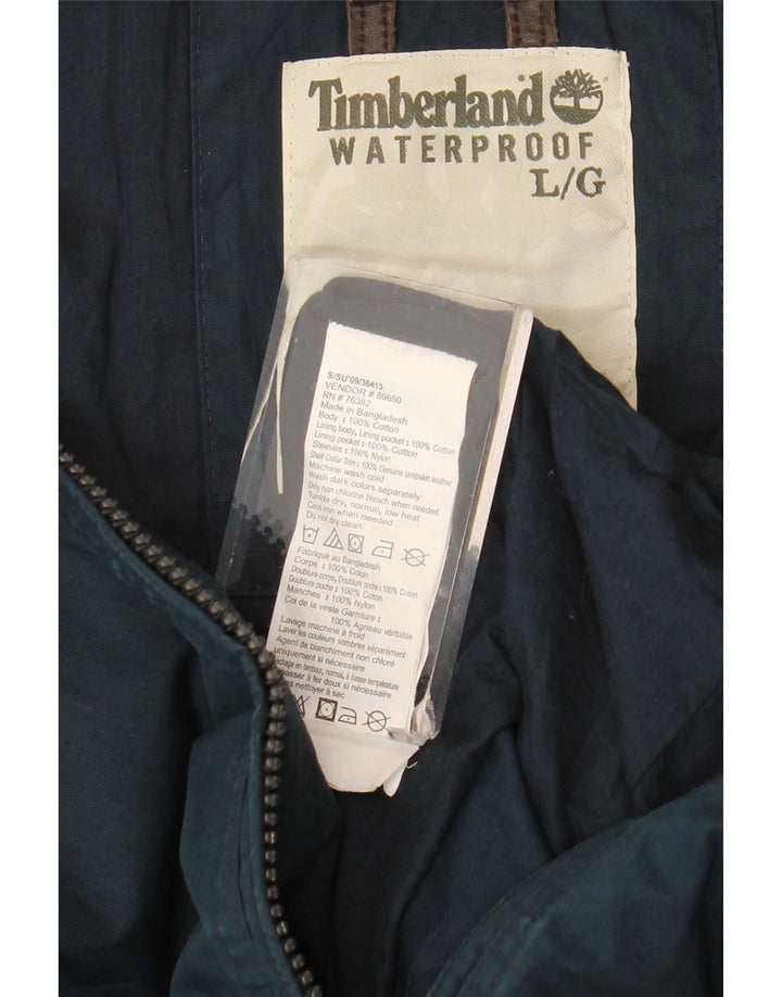 Мужская куртка Timberland Utility UK 40, большая темно-синяя, хлопок