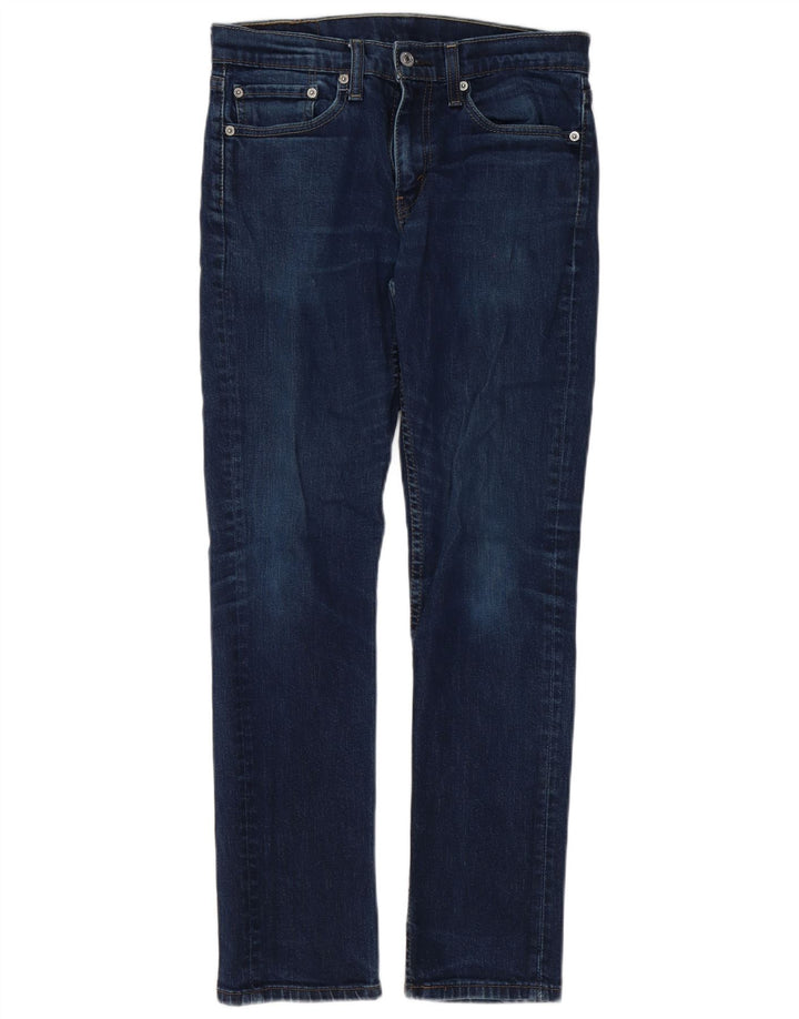 Мужские джинсы Levi's 511 Slim W31 L30 Темно-синие, хлопок