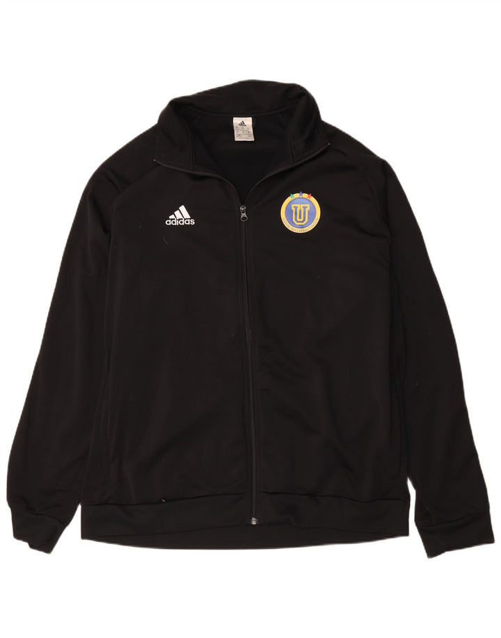 Мужской спортивный костюм Adidas с графическим рисунком 2XL, черный полиэстер
