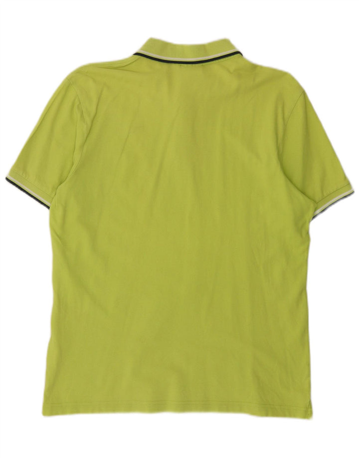 Мужская рубашка-поло DIADORA, большая зеленая, хлопок