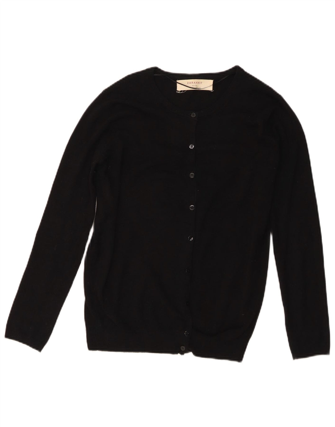 Женский кардиган Zara UK 12, средний черный