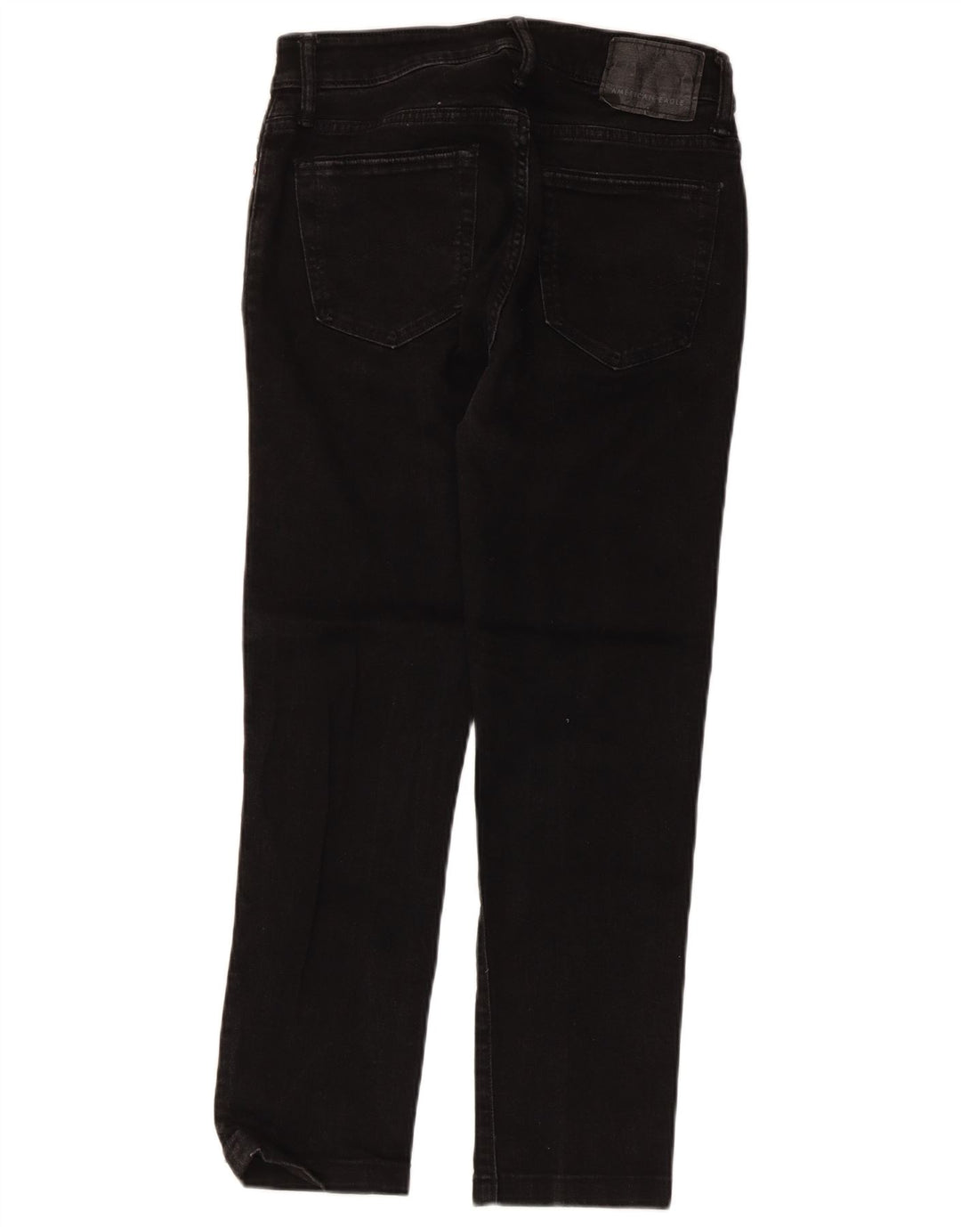 Женские укороченные джинсы American Eagle W30 L26, черный хлопок