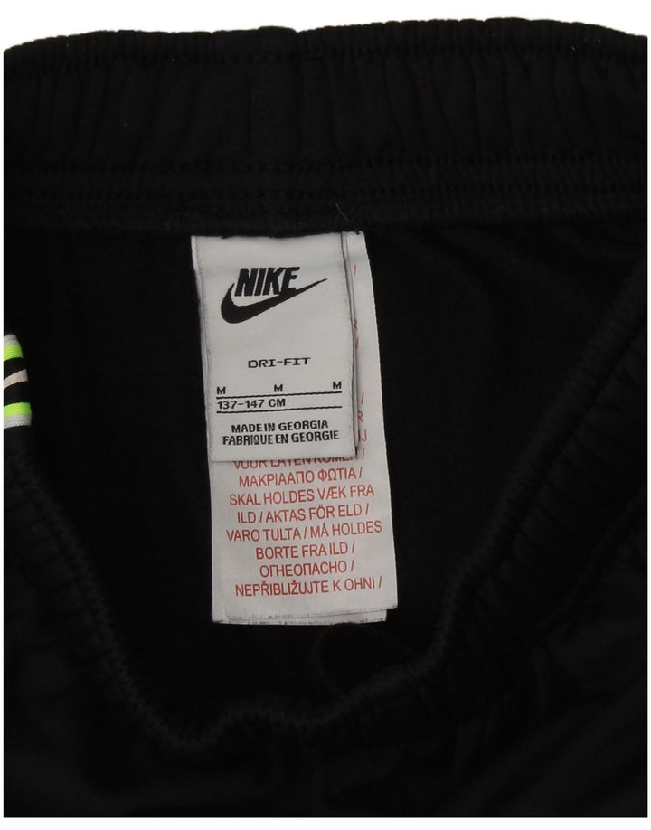 Спортивные шорты Nike Dri Fit с графическим рисунком для мальчиков, 10–11 лет, средний черный, полиэстер