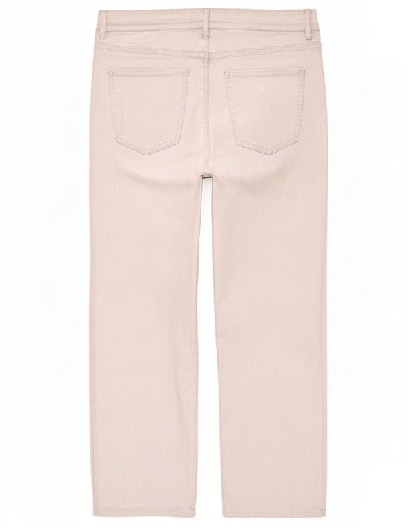 Женские укороченные брюки Marks & Spencer UK 12 Medium W30 L24 Серебристые