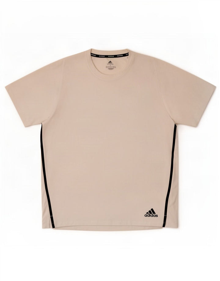 Мужская футболка Adidas Aeroready, большой белый полиэстер