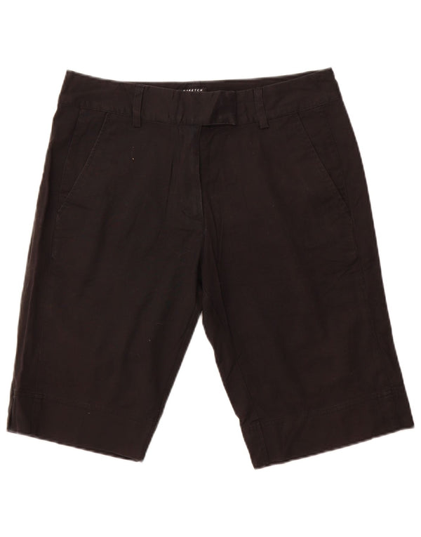 Женские шорты-бермуды Adidas US 8 Medium W32 Черные хлопковые