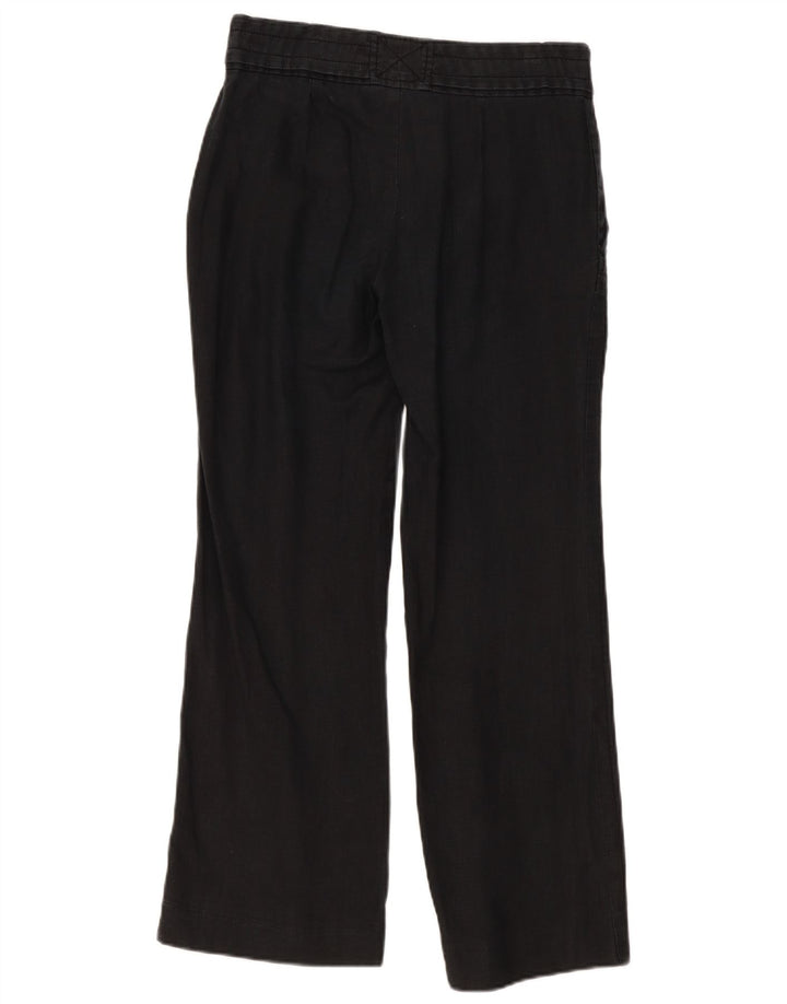 Женские повседневные брюки Zara Bootcut, маленькие W26 L30, черные