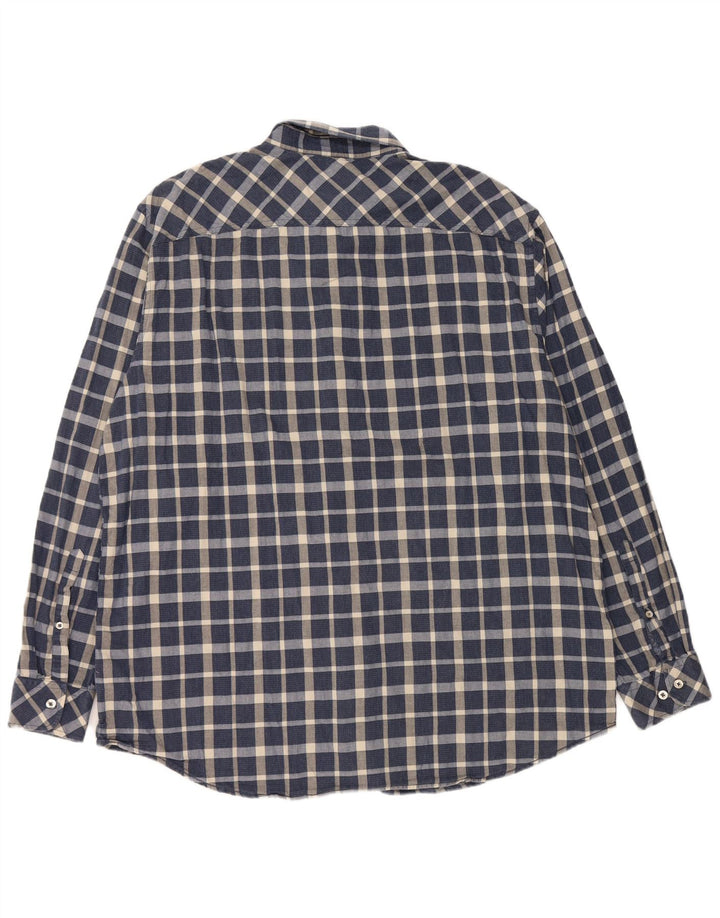 Мужская рубашка JOULES 2XL, темно-синяя клетка, хлопок