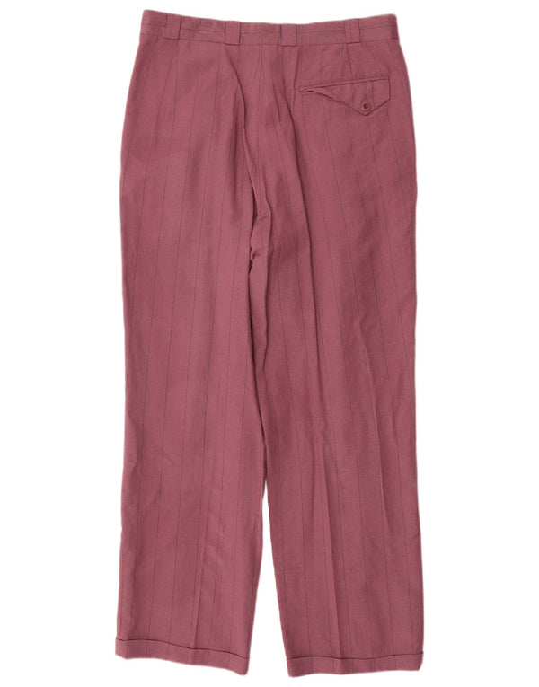 Мужские брюки-чиносы Men's Fashion Club IT 46 Small W30 L28 Фиолетовый в полоску