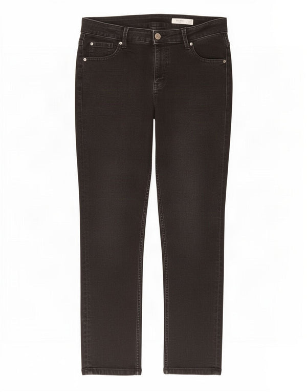 Женские укороченные джинсы Marks & Spencer The Lily UK 14, большие W32 L25, черные