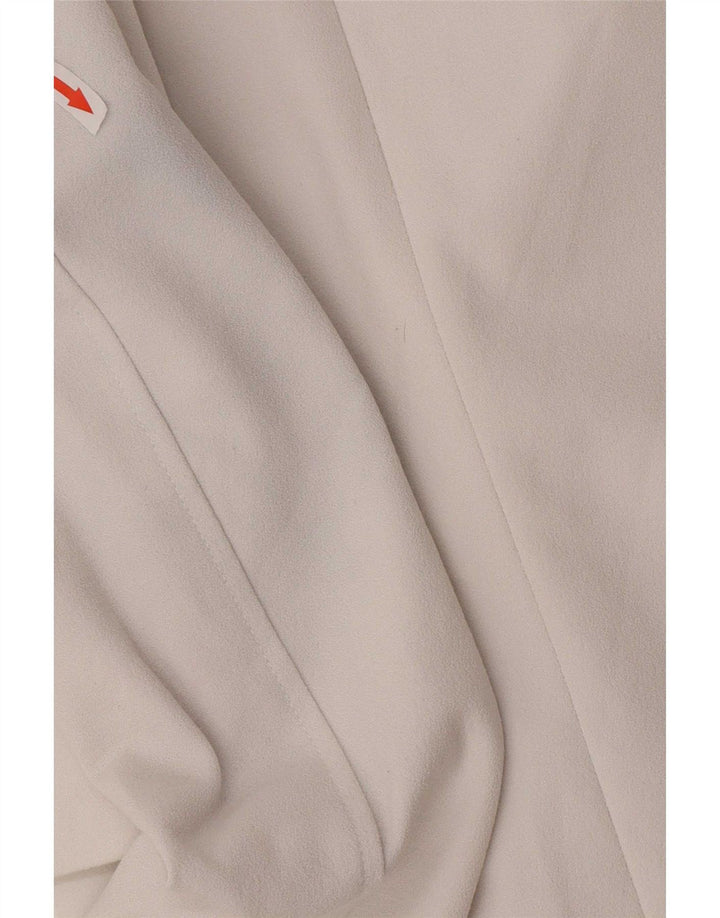 Женский двубортный пиджак Zara UK 6 XS, белый полиэстер