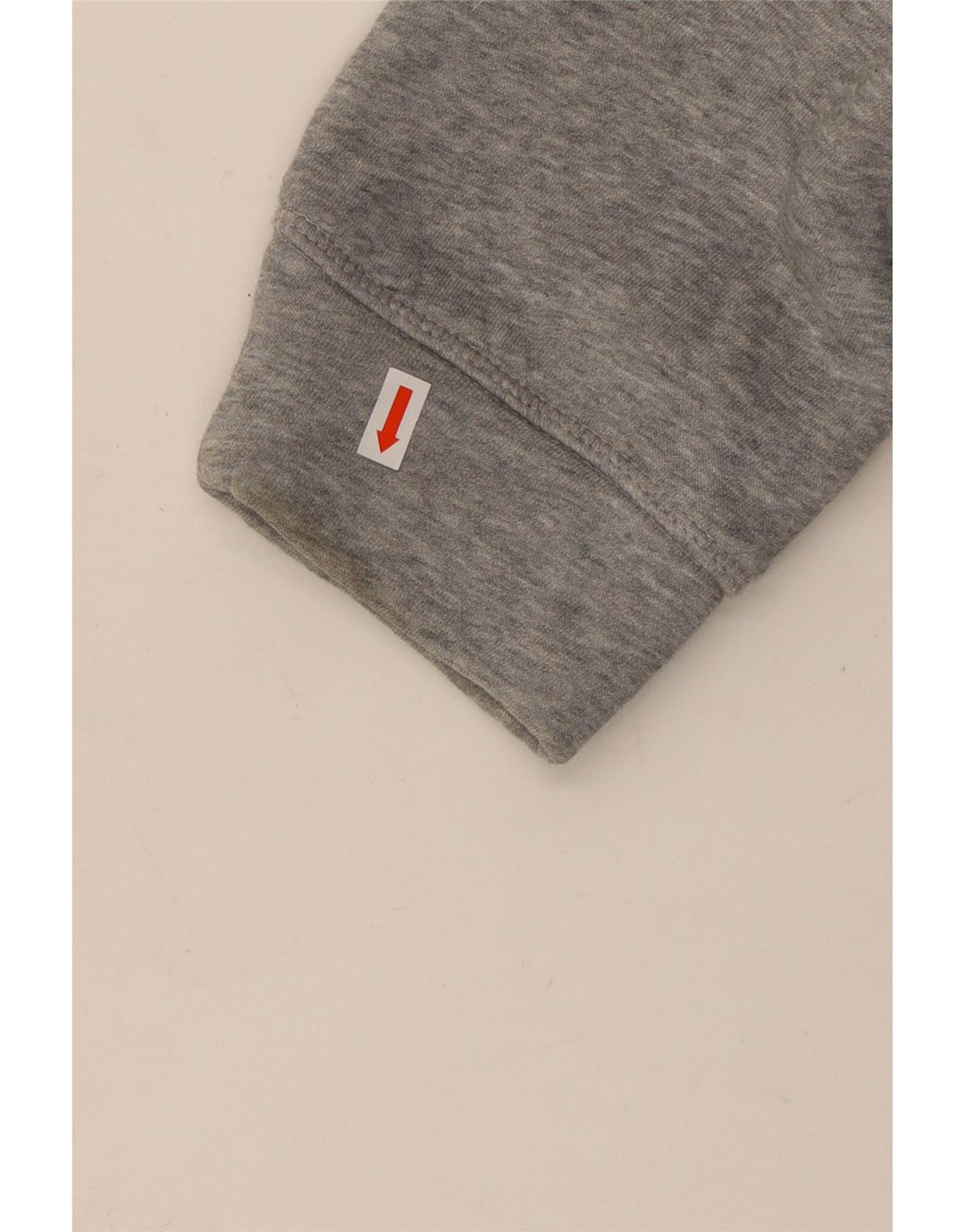 TOMMY HILFIGER Женский джемпер с капюшоном оверсайз с рисунком UK 14 Средний серый