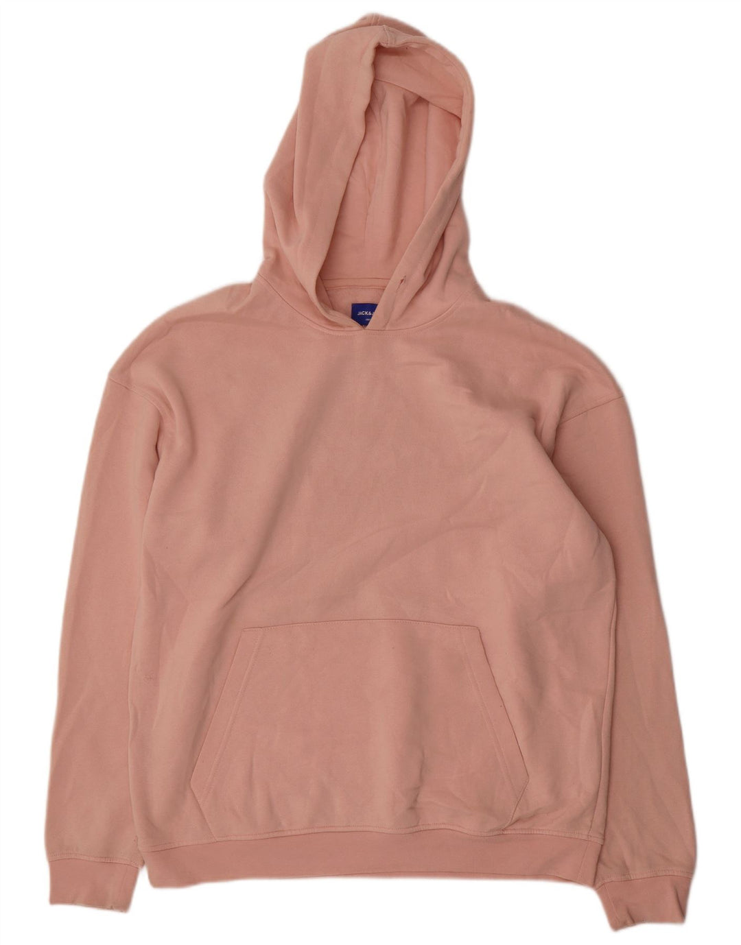 Мужской джемпер с капюшоном Jack & Jones XL, розовый полиэстер